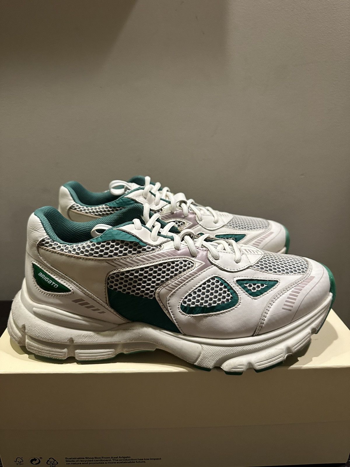 Axel Arigato Axel Arigato Marathon Runner Sneakers Shoes Size 11 Size US 11 / EU 44 - 4 Thumbnail