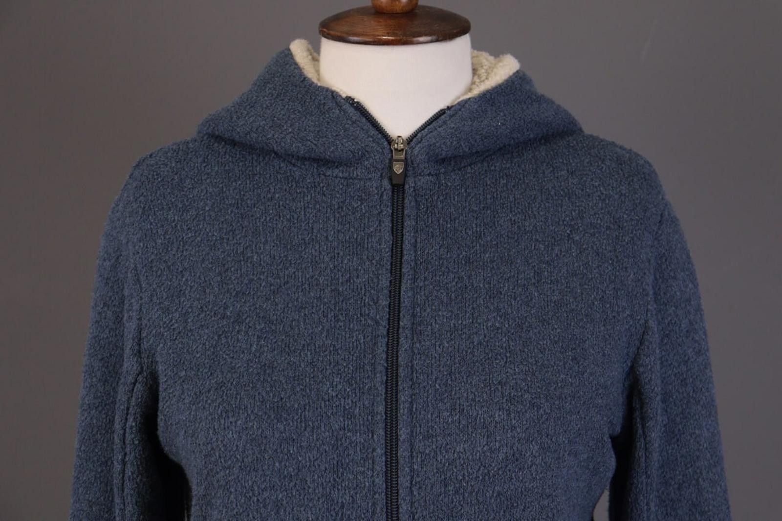 Kuhl Kuhl Blue Alfpaca Fleece Full Zip Hooded Fur Jacket Size S Size S / US 4 / IT 40 - 2 Thumbnail