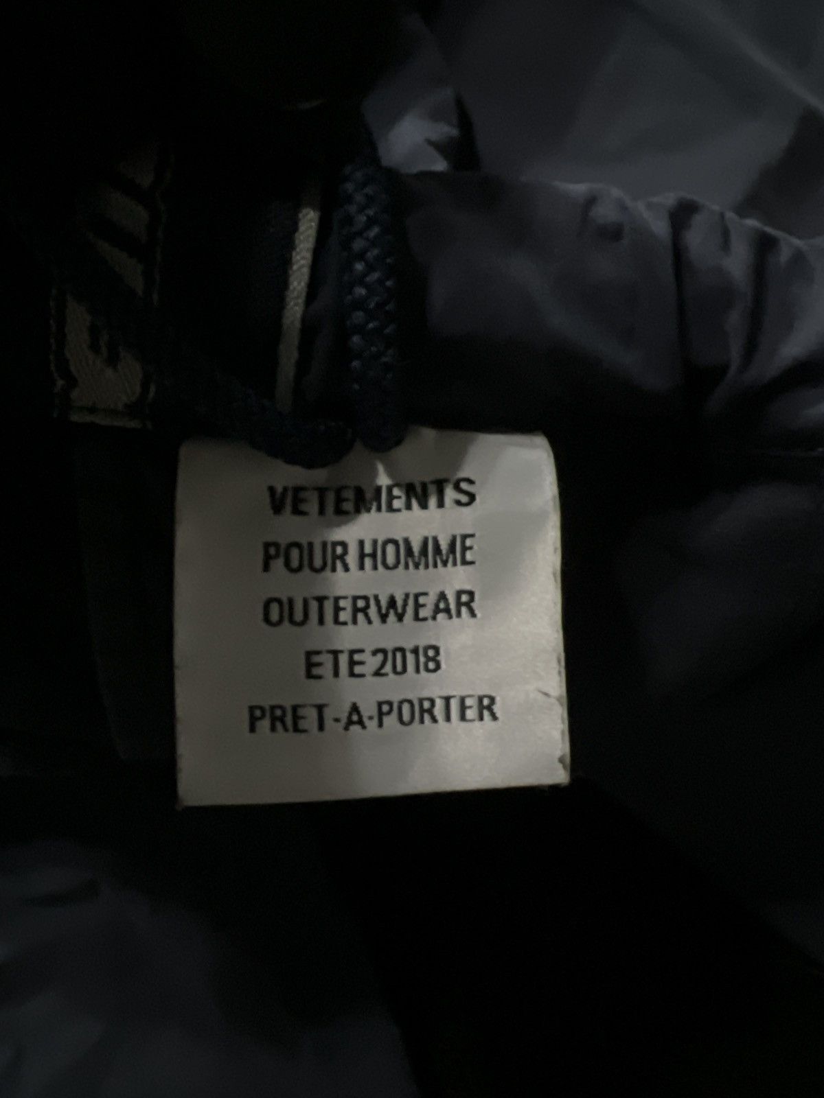 Vetements SS18 - Logo Tape Track Pants Size US 30 / EU 46 - 4 Thumbnail