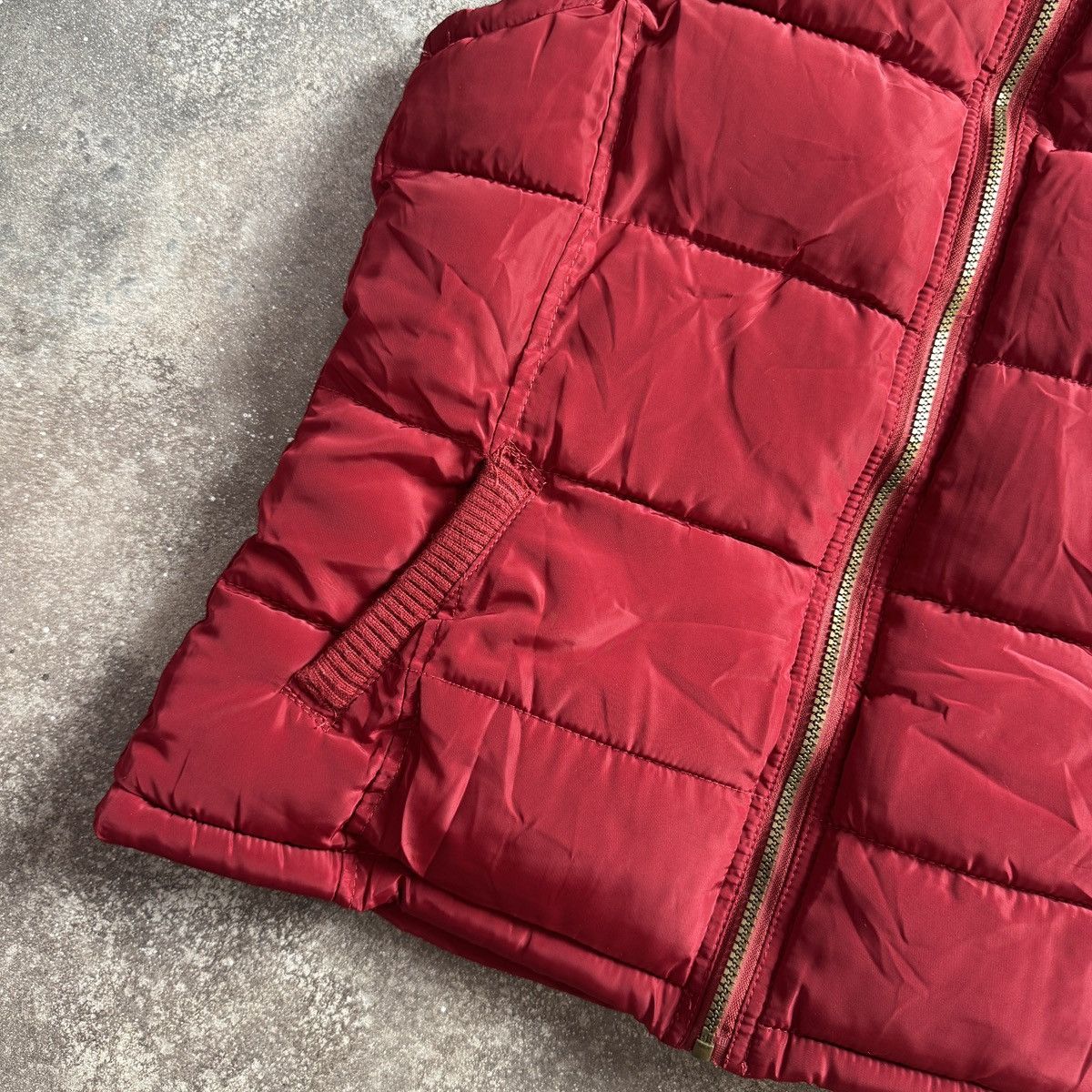 If Six Was Nine Japanese Style Vintage Y2K Grunge Puffer Vest Size M / US 6-8 / IT 42-44 - 4 Thumbnail