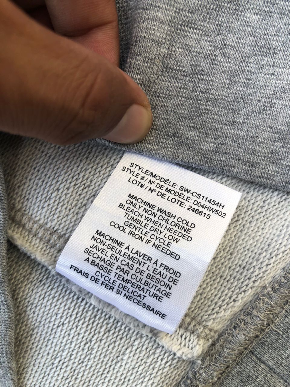 Helmut Lang Helmut Lang Grey Sweatshirt Size US S / EU 44-46 / 1 - 5 Thumbnail