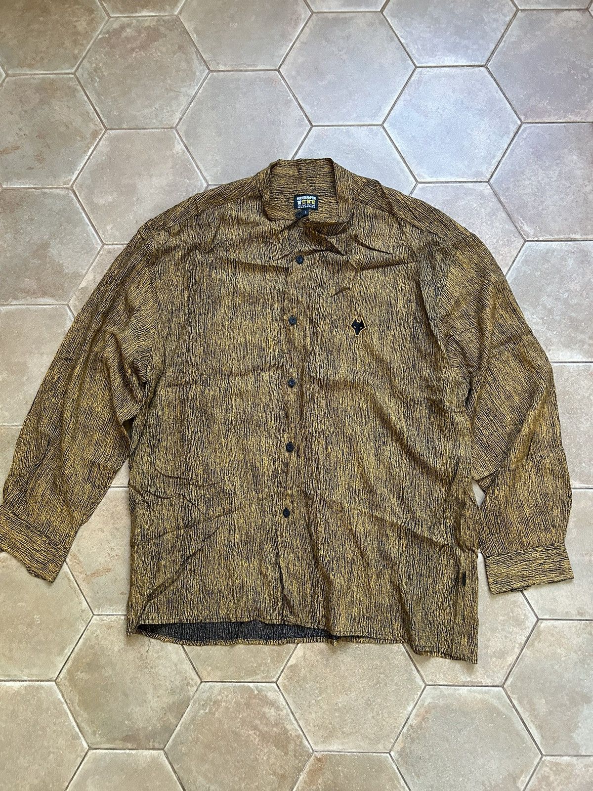 Japanese Brand wolverhampton button shirt vintage Size US L / EU 52-54 / 3 - 1 Thumbnail