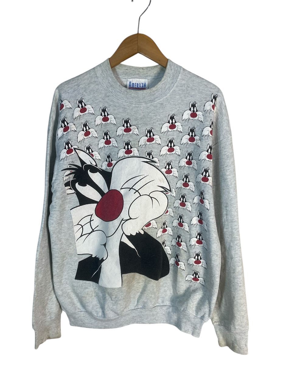 Vintage looney tunes fullprint sweatshirt