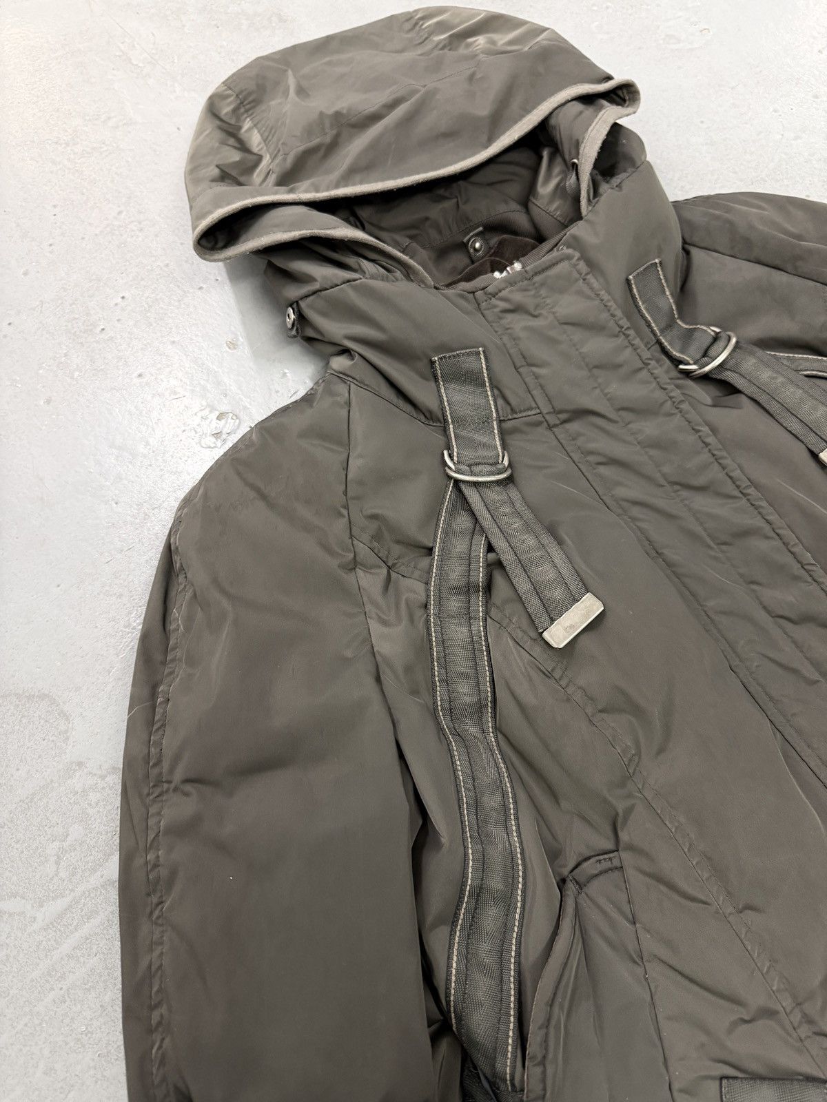 Marithe + Francois Girbaud Marithé + François Girbaud Bondage Strap Technical Jacket Size M / US 6-8 / IT 42-44 - 5 Thumbnail