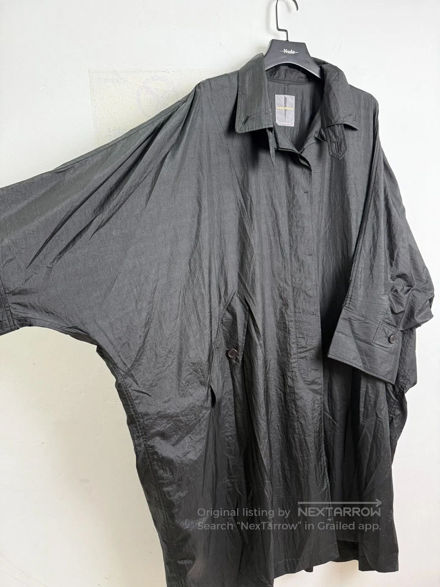 Issey Miyake issey miyake 80s oversized black coat. Size US M / EU 48-50 / 2 - 2 Thumbnail