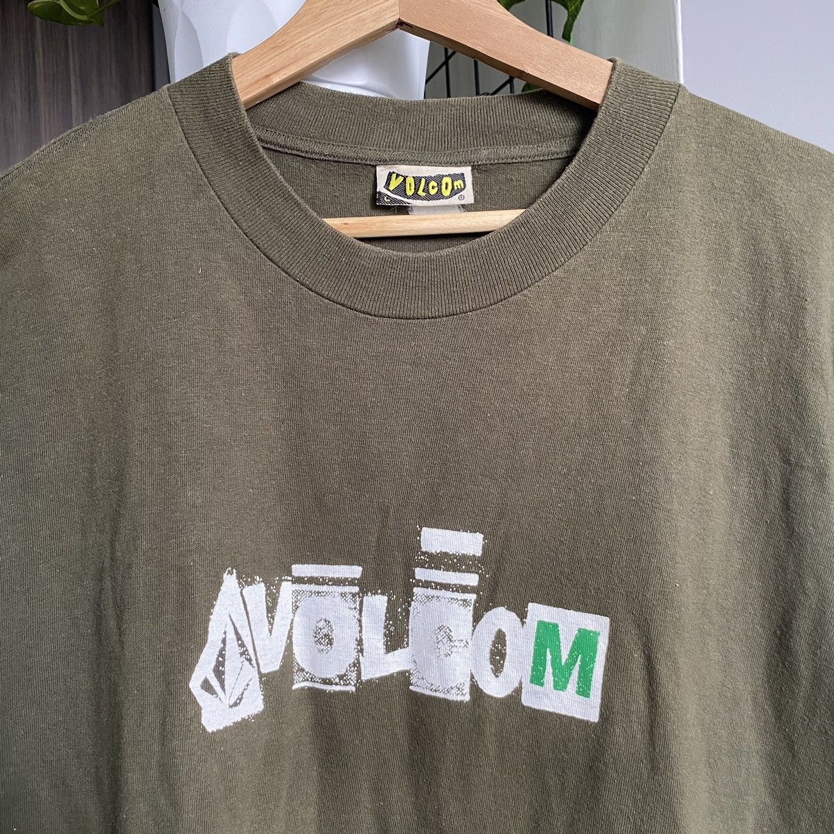 Volcom Vintage 90s Volcom Skateboard PORN STAR ERD GRUNGE TEE Size US L / EU 52-54 / 3 - 2 Thumbnail