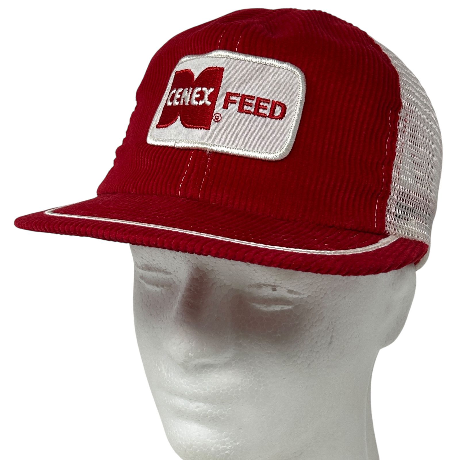 Vintage Vintage Cenex Feed Trucker Hat Cap Red 80s Farmer Farming Size ONE SIZE - 1 Thumbnail