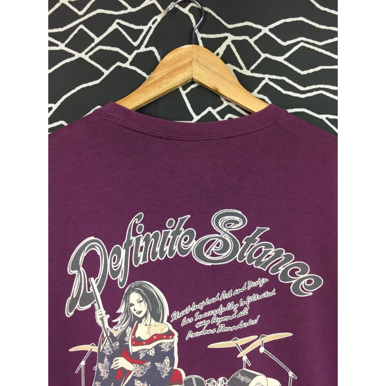 Bullet Noise Vtg Bullet Noise Definite Stance Long Sleeve Tee Size US L / EU 52-54 / 3 - 3 Thumbnail