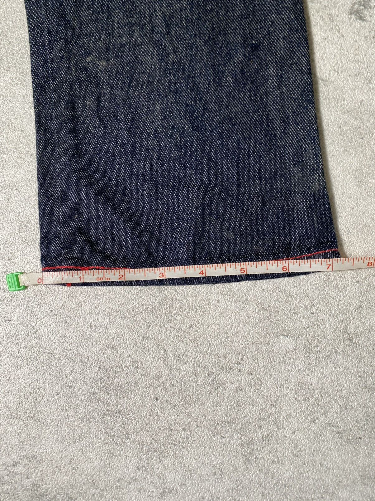 Japanese Brand × Le Grande Bleu (L.G.B.) × Vivienne Tam Vintage Vivienne Tam Dragon embroidered denim pants Size 31" - 11 Thumbnail