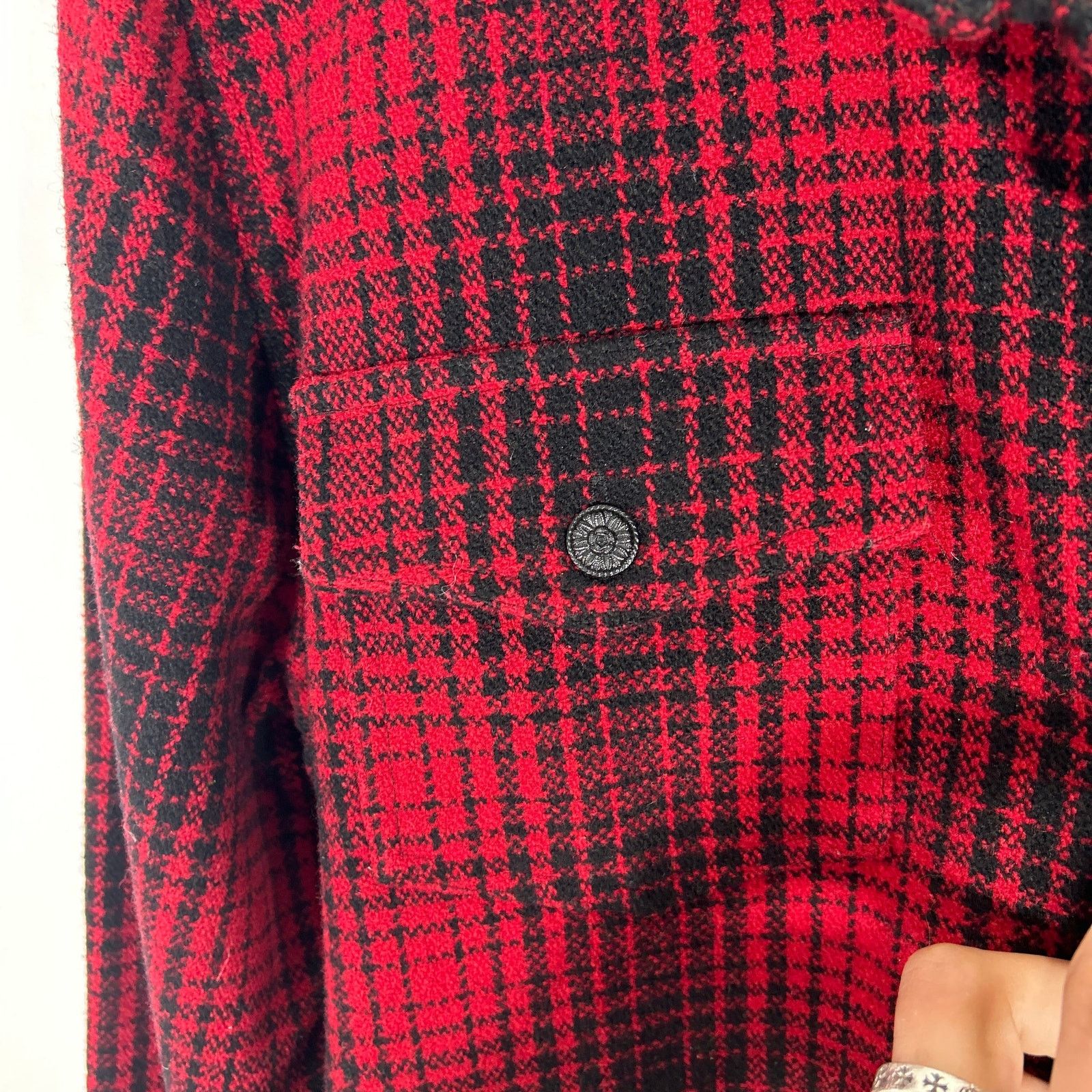 Off-White Off-White Red Tartan Check Flannel Size M Size US M / EU 48-50 / 2 - 3 Thumbnail