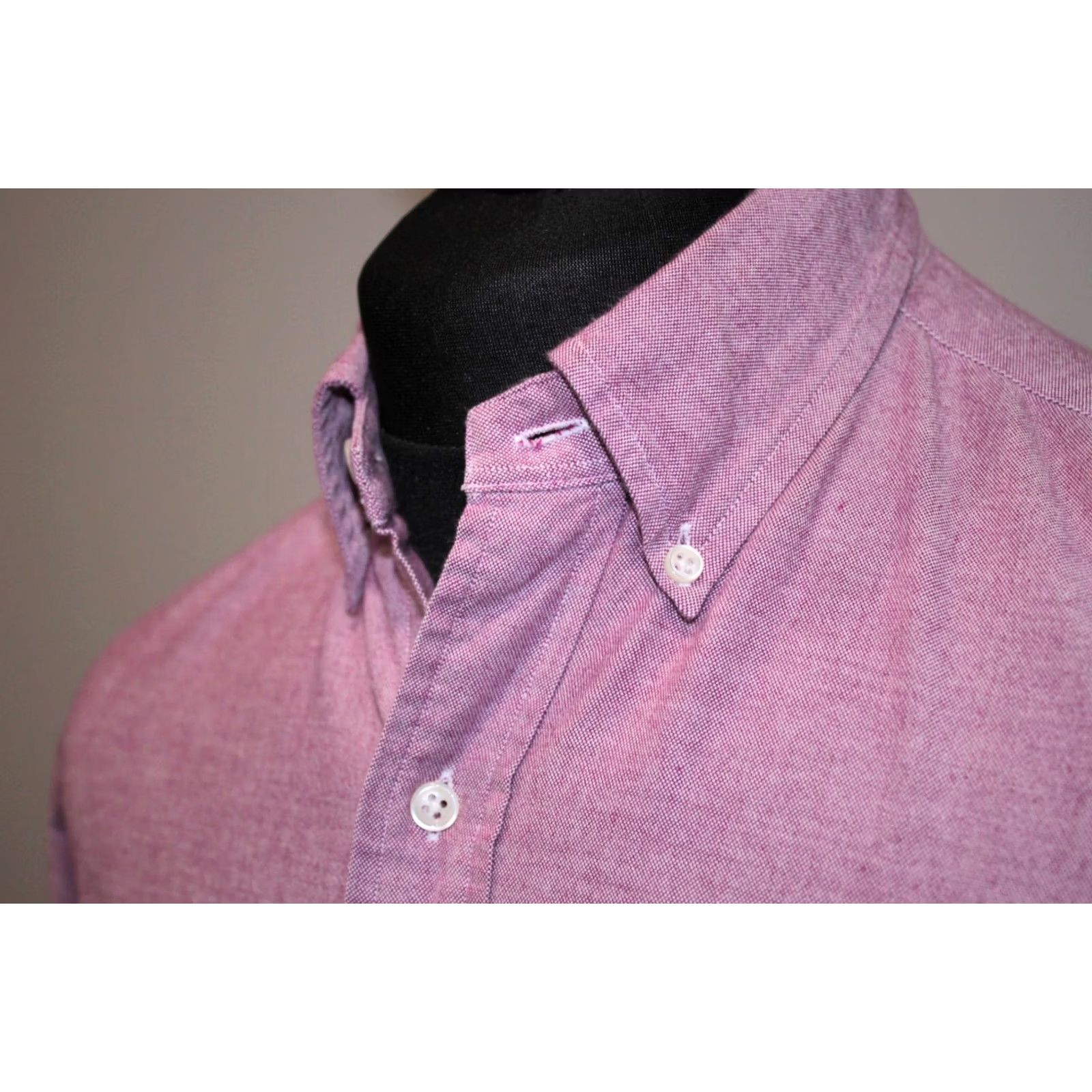 Ralph Lauren Ralph Lauren Slim Fit Oxford Shirt Size M Pink Stretch Mens Size US M / EU 48-50 / 2 - 3 Thumbnail