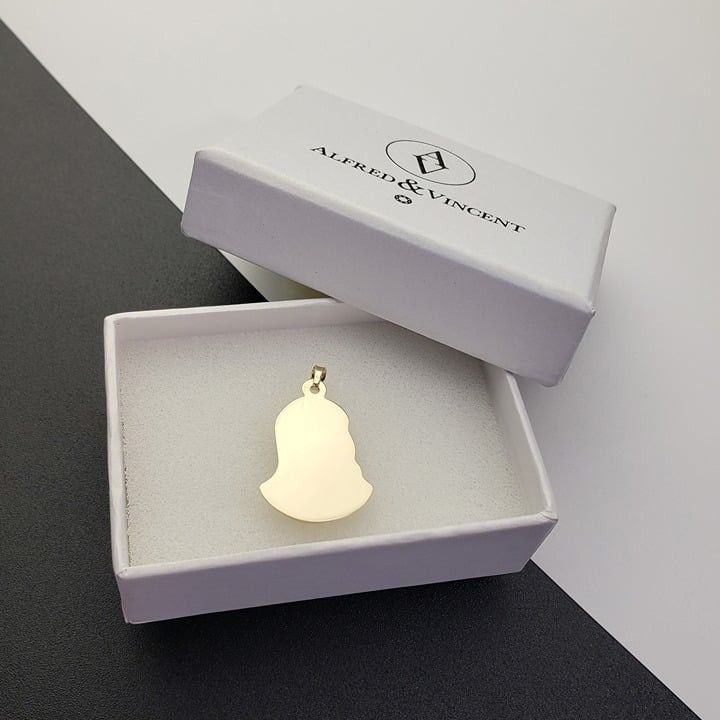 Other Face / Head of Jesus Charm Pendant in Real 14k Yellow Gold Size ONE SIZE - 2 Thumbnail