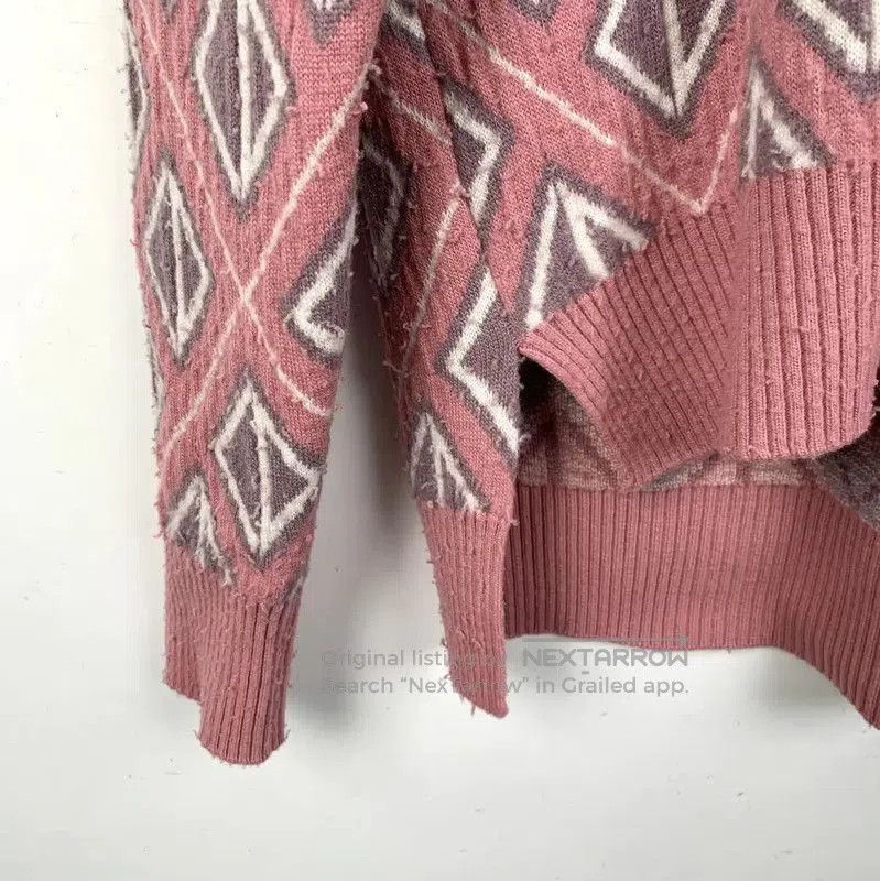 Dior Dior Men's Pink Wool Knit Sweater . Size US S / EU 44-46 / 1 - 4 Thumbnail