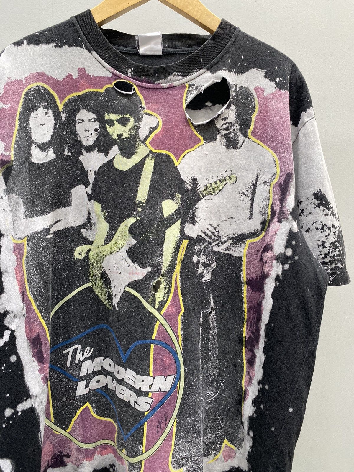 Band Tees Trashead The Modern Lovers T Shirt Distressed ERD Grunge Size US XL / EU 56 / 4 - 3 Thumbnail