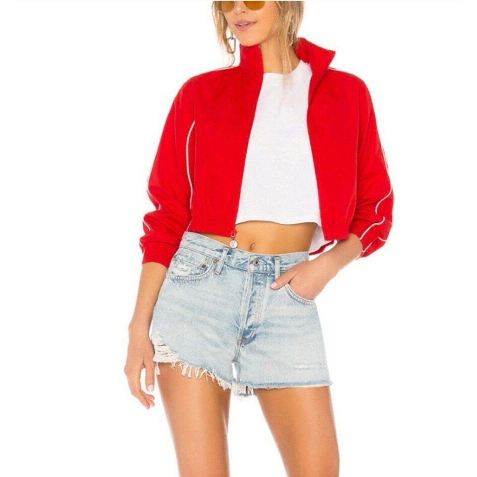 Agolde Agolde PARKER CUT OFF Denim In Broken Shorts Size 23 W 25 Size 23" - 2 Thumbnail