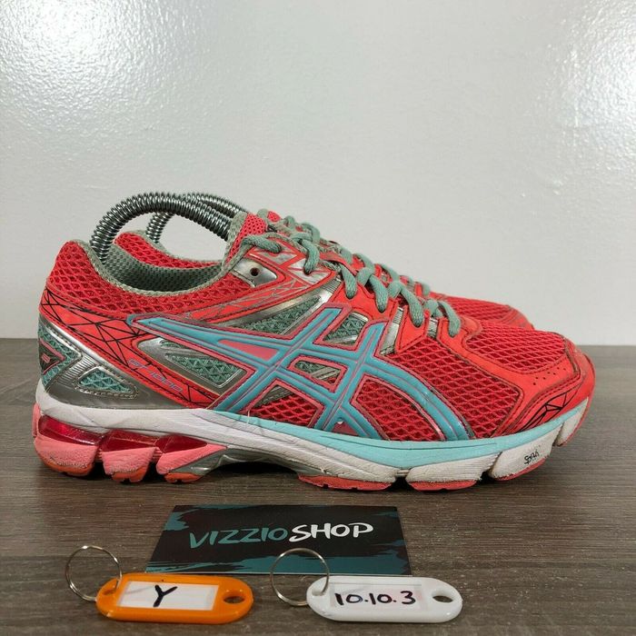 Asics Asics GT 1000 3 Turquoise Hot Pink Running Women s 7.5 T4K8N