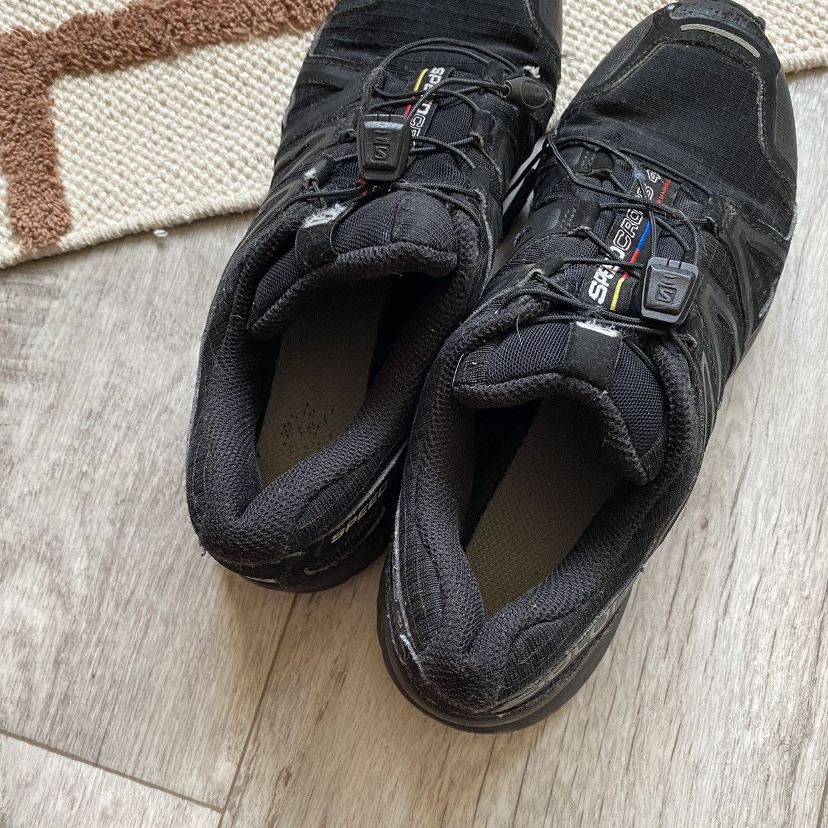 Salomon SALOMON SPEED CROSS 4 TOTAL BLACK SHOES Size US 7 / EU 40 - 10 Thumbnail