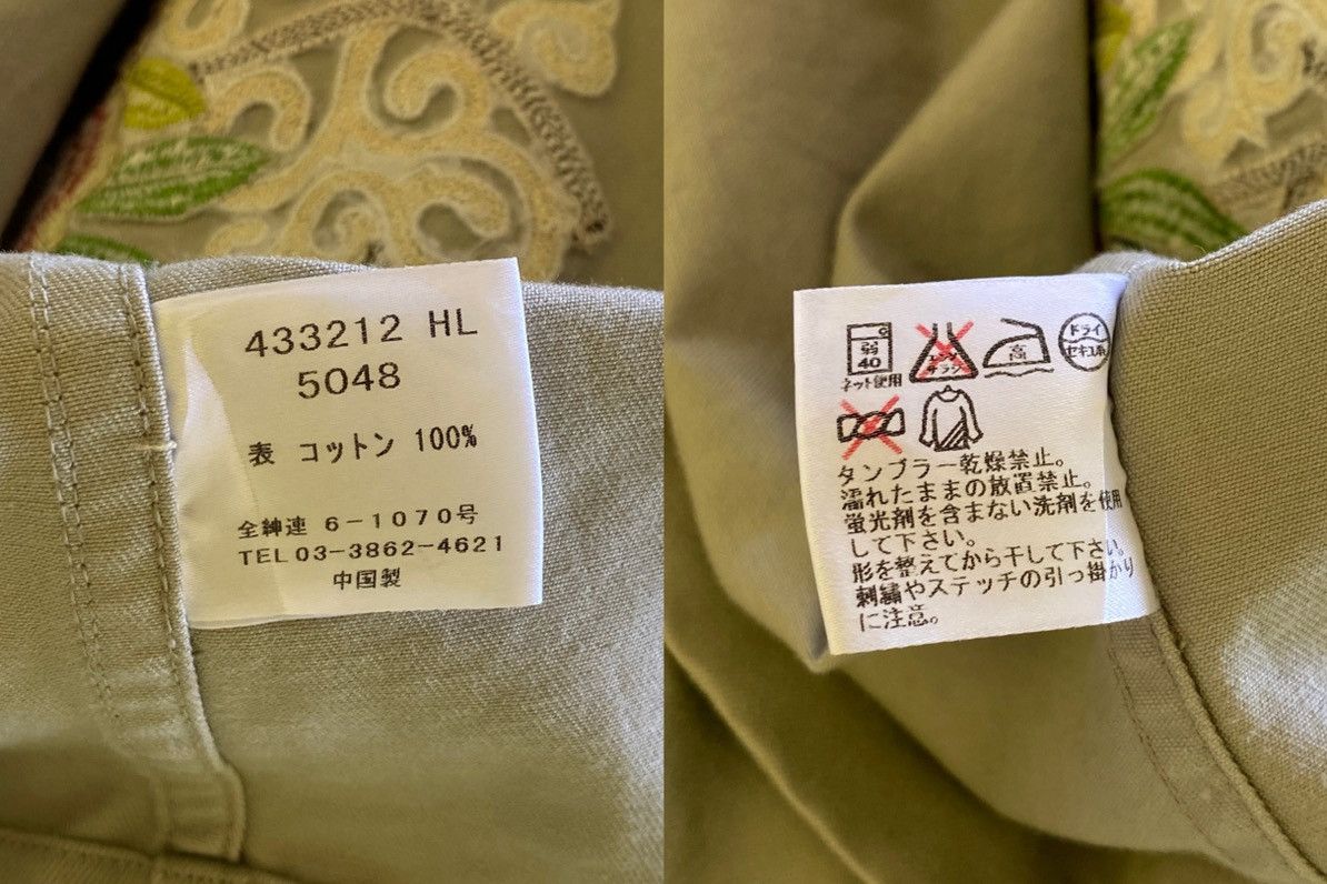Paul Smith ARCHIVES❗️Vintage Paul Smith Embroidery Flowers Work Jacket Size US L / EU 52-54 / 3 - 3 Thumbnail