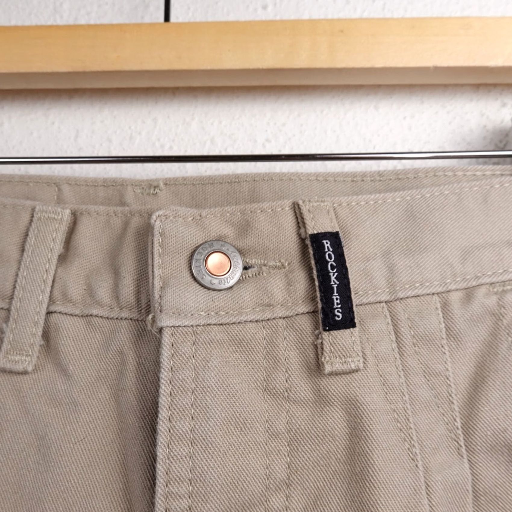 Vintage VINTAGE Rocky Mountain Jeans Women’s Jeans Beige Size 3/4 24X32 Size 26" / US 2 / IT 38 - 5 Thumbnail