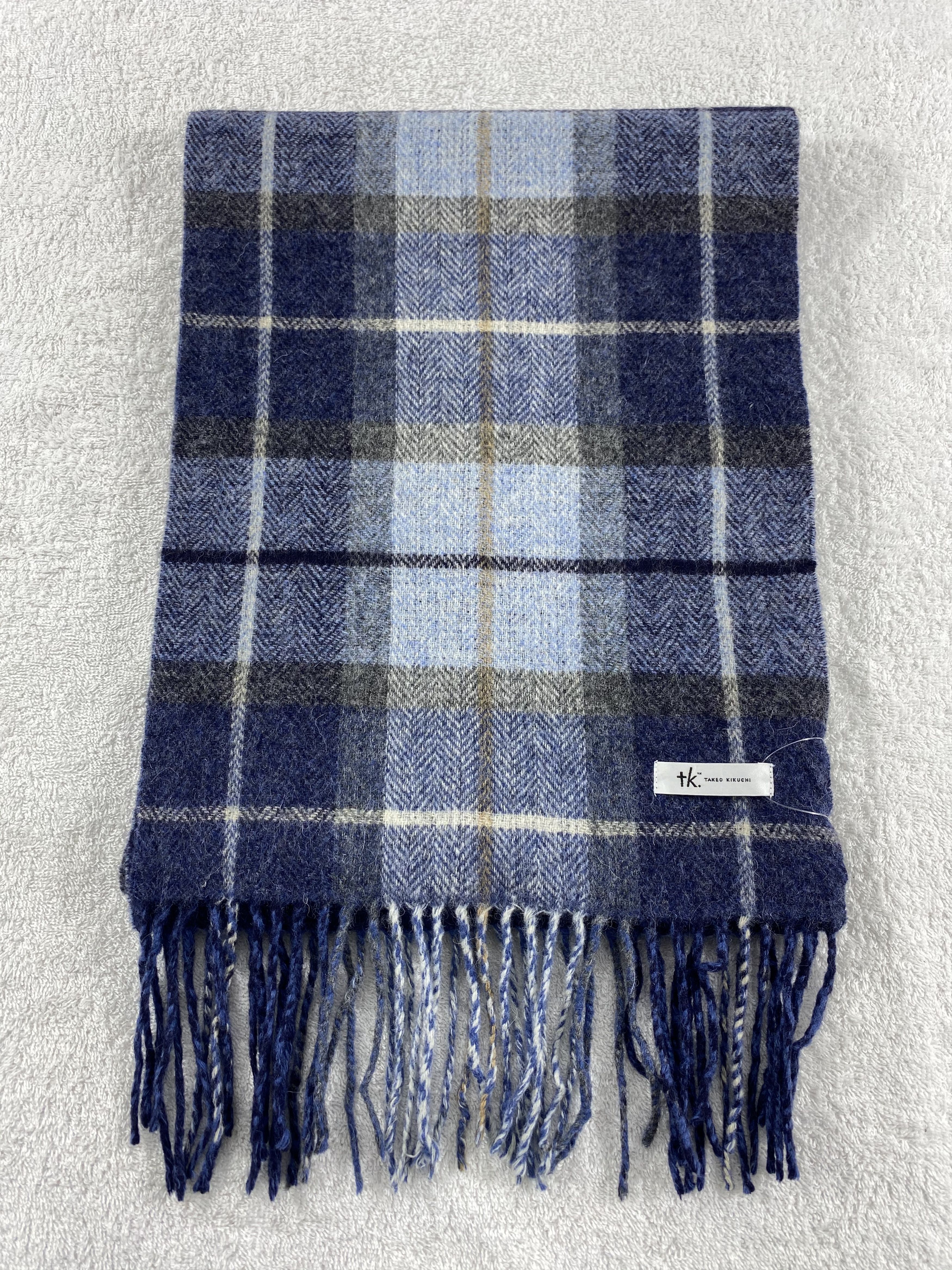 Takeo Kikuchi × Vintage Takeo Kikuchi Scarf / Muffler / Neckwear - WW1754 Size ONE SIZE - 2 Thumbnail