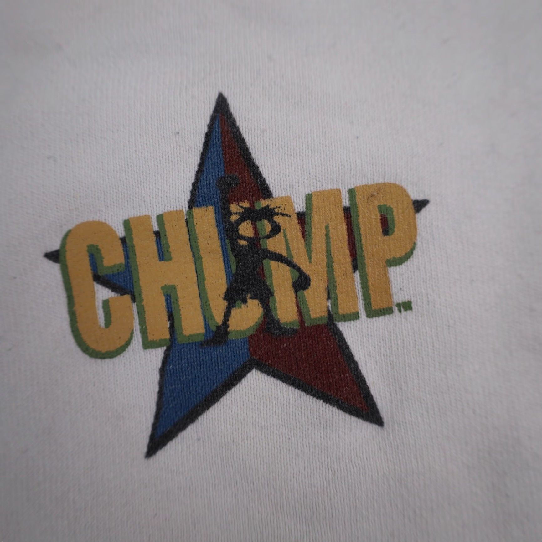 Vintage VINTAGE Ogio Chump Graphic Sweatshirt Mens XL White 90s Size US XL / EU 56 / 4 - 7 Thumbnail