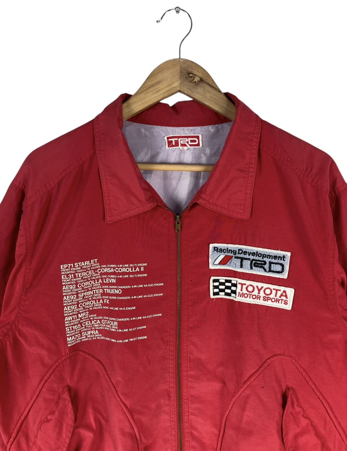 Sports Specialties Vintage Toyota Racing Development TRD Bomber Light Jacket Size US L / EU 52-54 / 3 - 3 Thumbnail