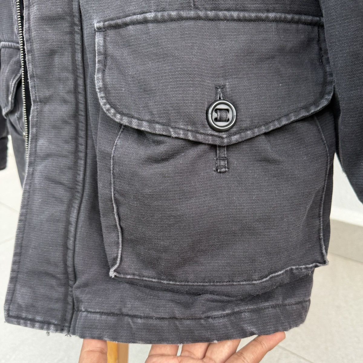 Vintage Vtg Anti Ballistic Field Quilted Lining Distressed Jacket Size US L / EU 52-54 / 3 - 9 Thumbnail