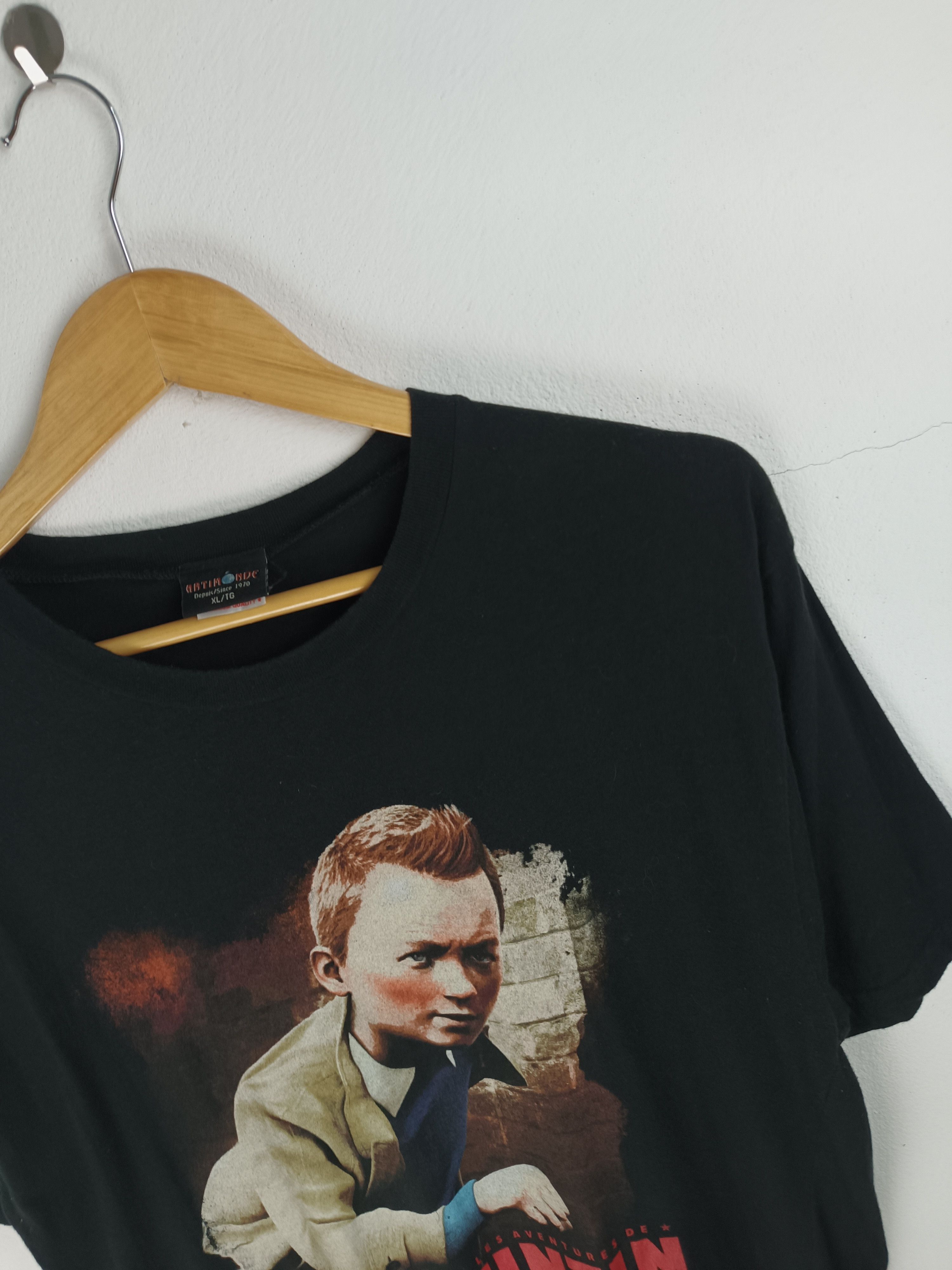 Vintage VINTAGE 2011 THE ADVENTURE OF TINTIN FRANCE PROMO VERY RARE Size US L / EU 52-54 / 3 - 10 Thumbnail