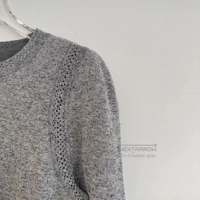 Chanel Chanel Gray Long Sleeve Pullover Sweater . Size S / US 4 / IT 40 - 4 Thumbnail
