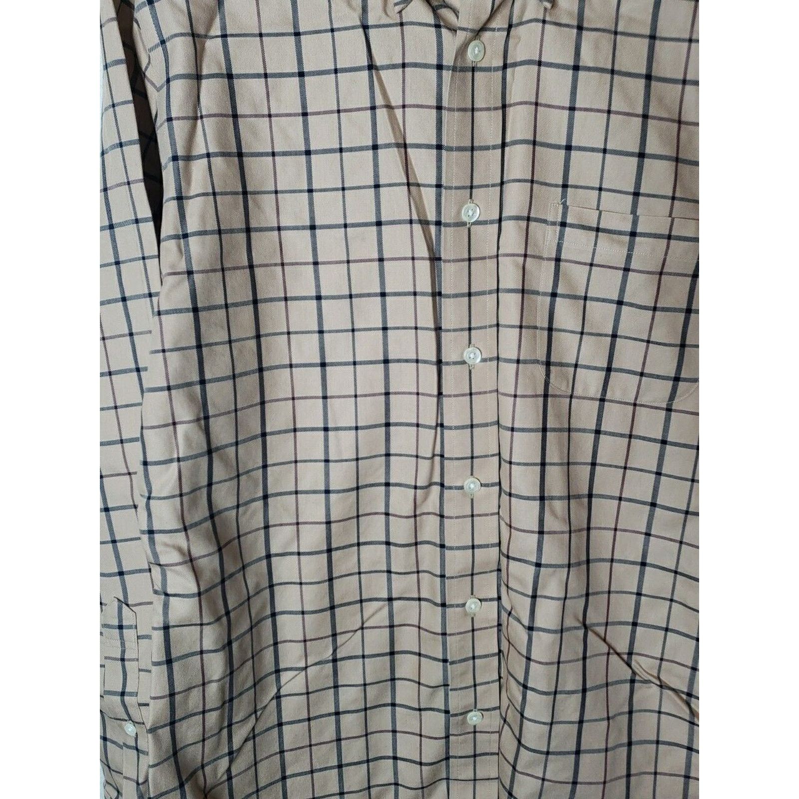 Brooks Brothers BROOKS BROTHERS Button Down Size Medium Checkered Cotton Size US L / EU 52-54 / 3 - 6 Thumbnail