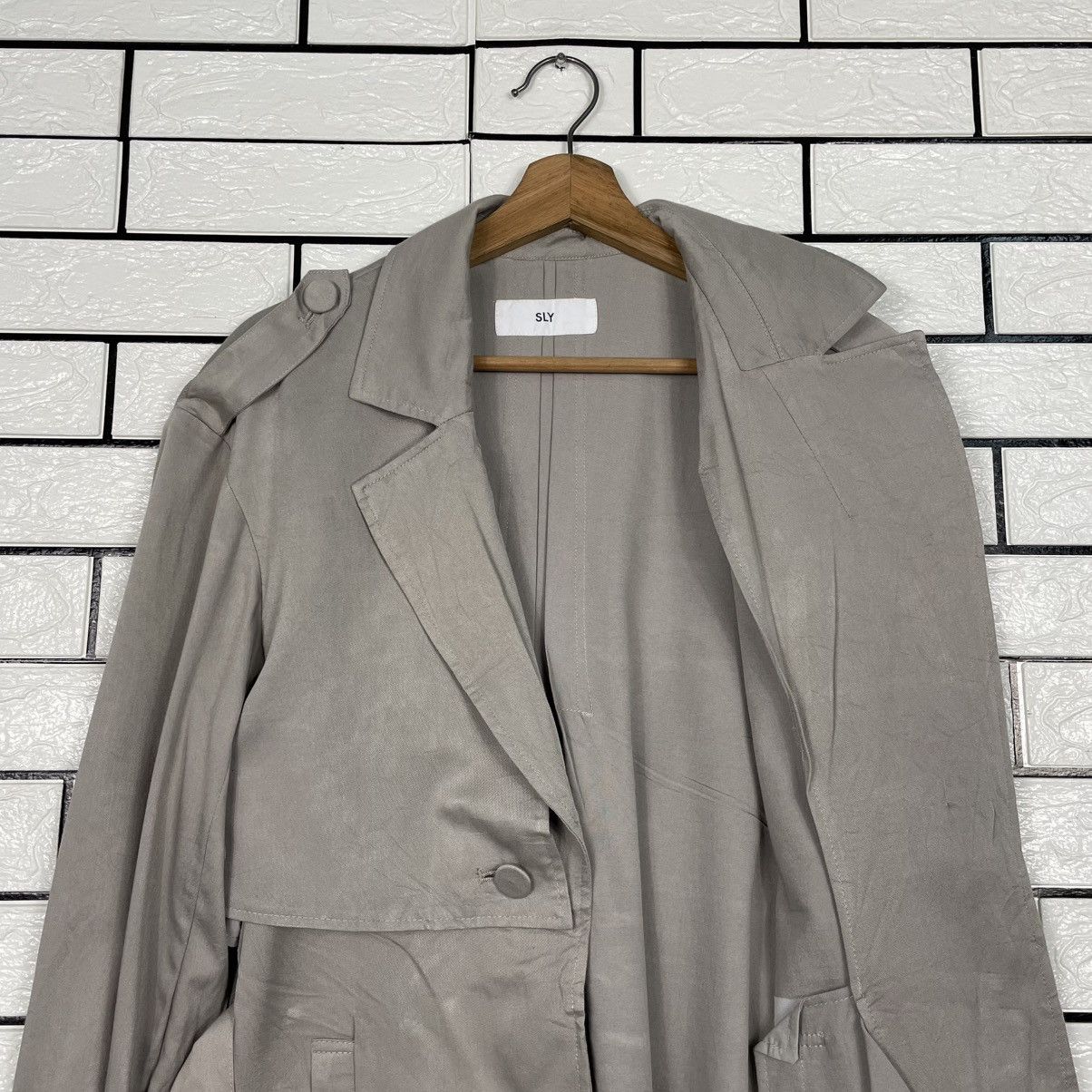 Japanese Brand Japanese Brand Sly Trench Coat Size M / US 6-8 / IT 42-44 - 13 Thumbnail