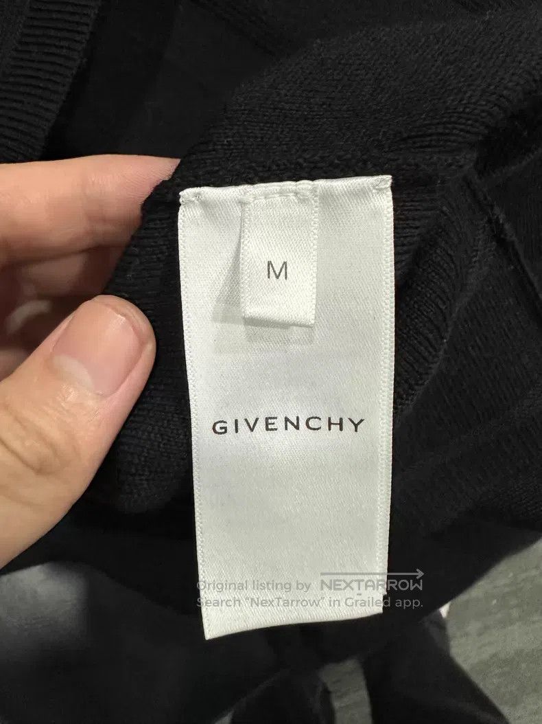 Givenchy Givenchy Wool Long-Sleeve Embroidered Sweatshirt Size US M / EU 48-50 / 2 - 5 Thumbnail