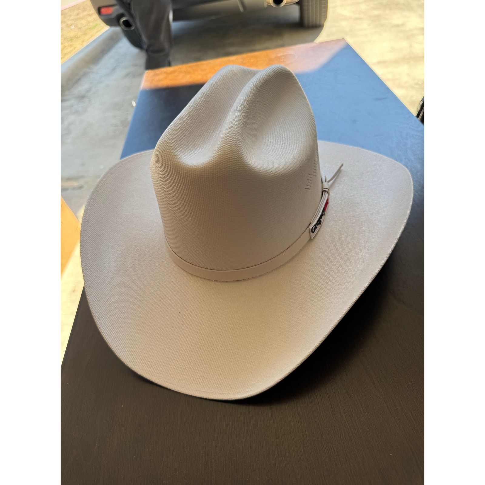 Gregory Gregory Hat White Horse 100X 7 1/4 Size ONE SIZE - 2 Thumbnail