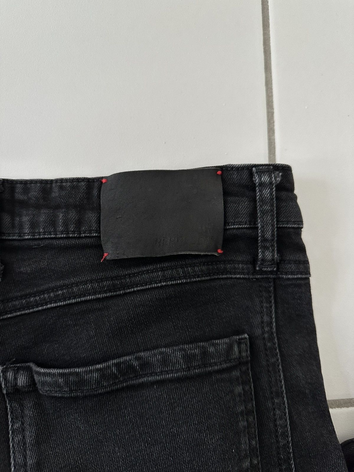 Represent Clo. Represent black denim biker jeans Size US 32 / EU 48 - 5 Thumbnail