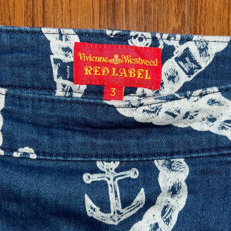 Vivienne Westwood Vivienne Westwood size3 Skull low waist jeans skirt Size 24" / US 00 / IT 34 - 5 Thumbnail