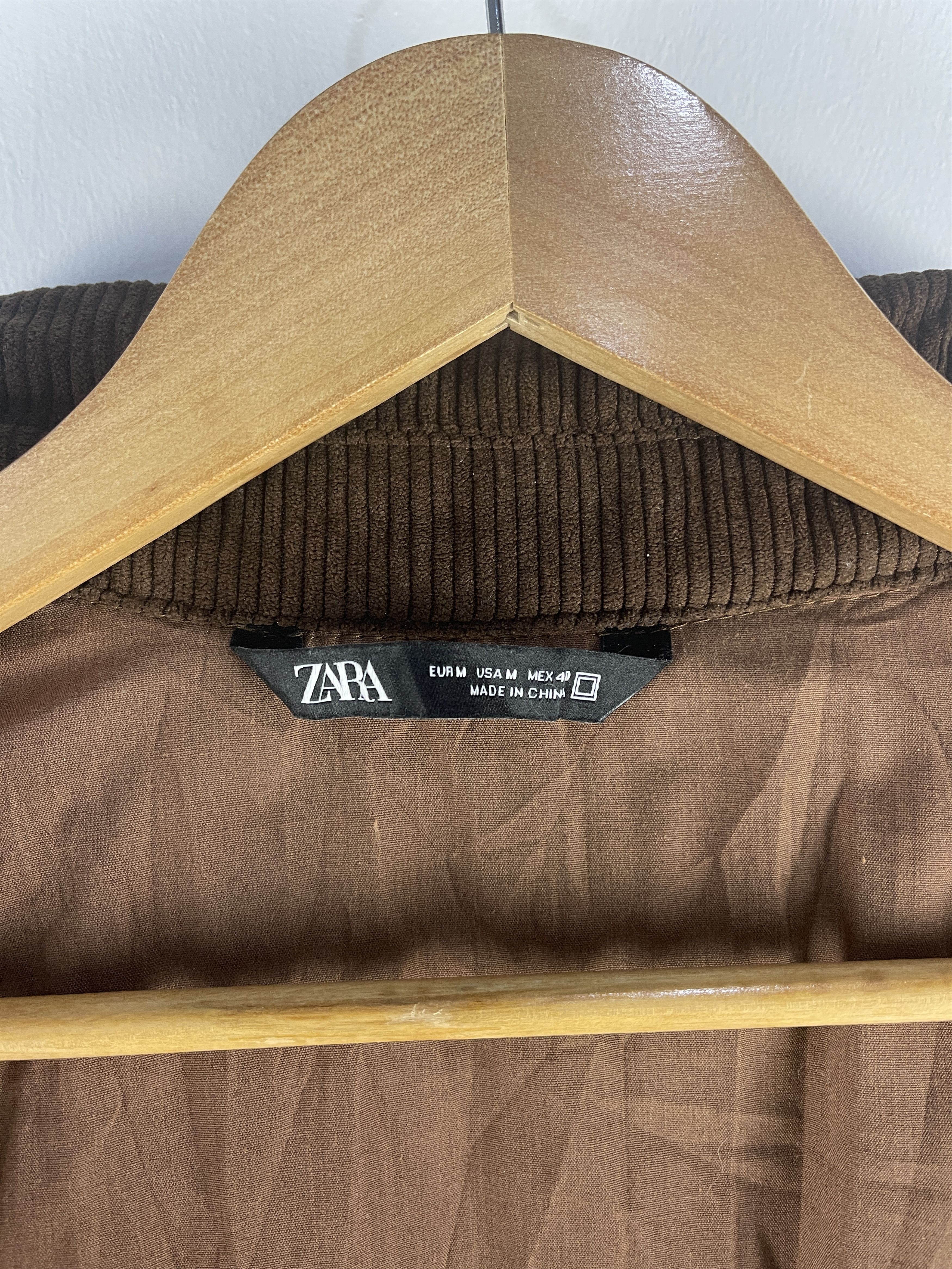 Zara Zara Sherpa Button Brown Fleece Jacket Size US M / EU 48-50 / 2 - 10 Thumbnail