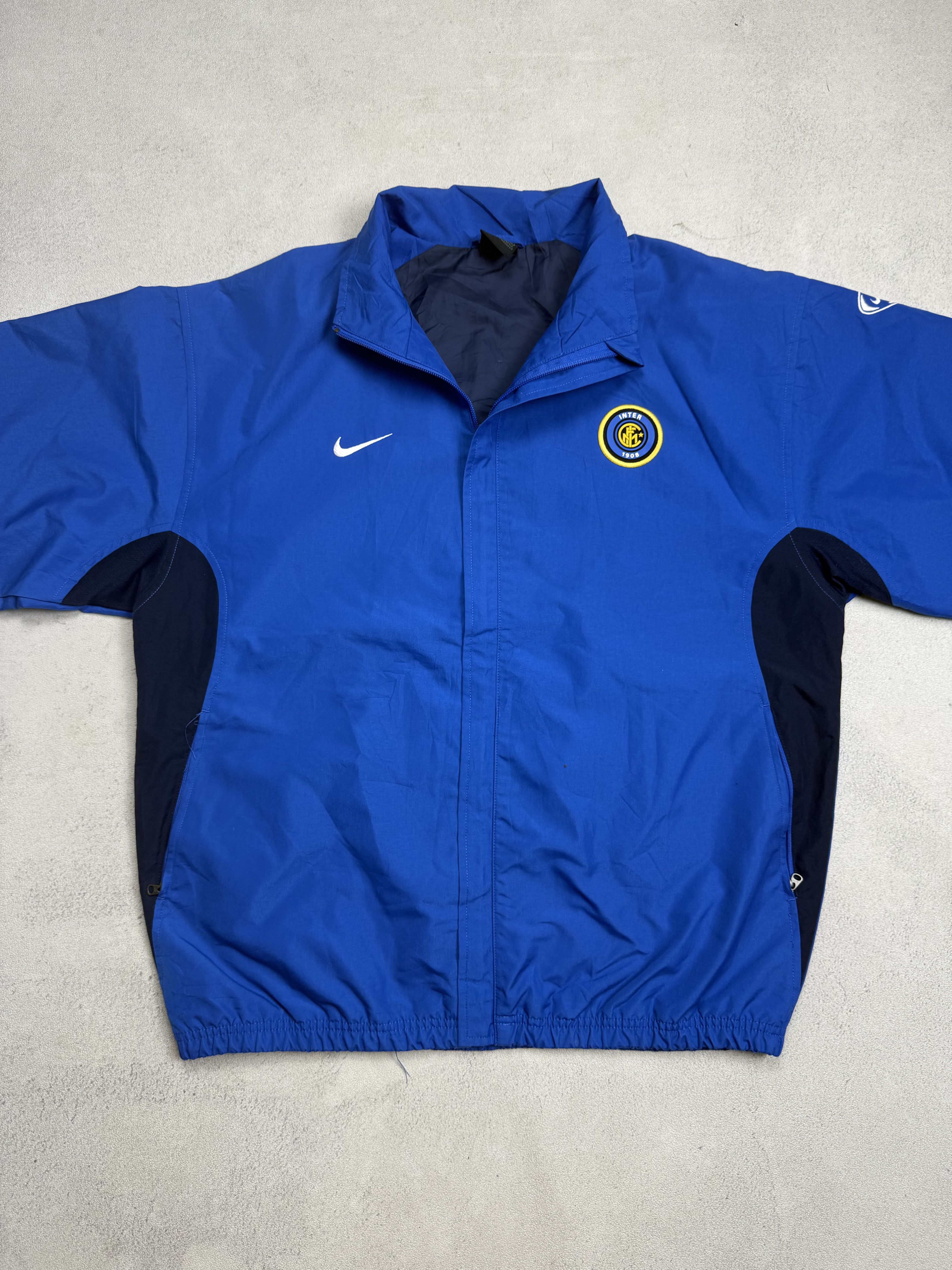 Nike Nike 2003-2004 Inter FC Tracksuit Jacket Size US M / EU 48-50 / 2 - 4 Thumbnail