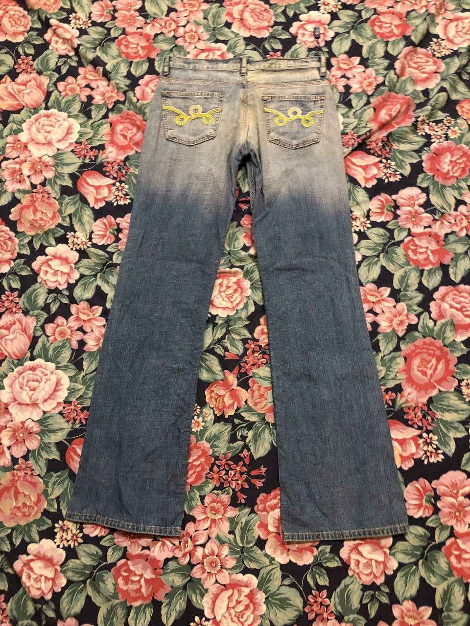 Dior blue jeans Christian Dior crazy Y2K luxury vintage size 30 Size 30" / US 8 / IT 44 - 20 Thumbnail