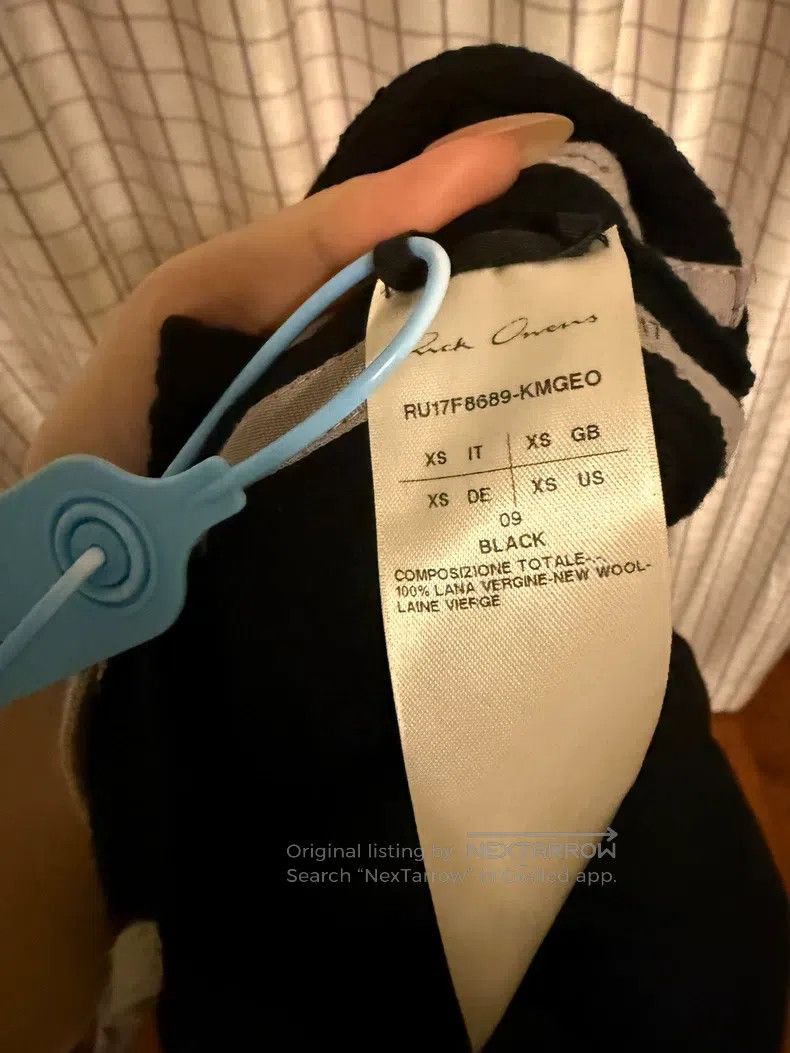 Rick Owens RICK OWENS size XS Knit drop-crotch pants Size US 27 - 2 Thumbnail
