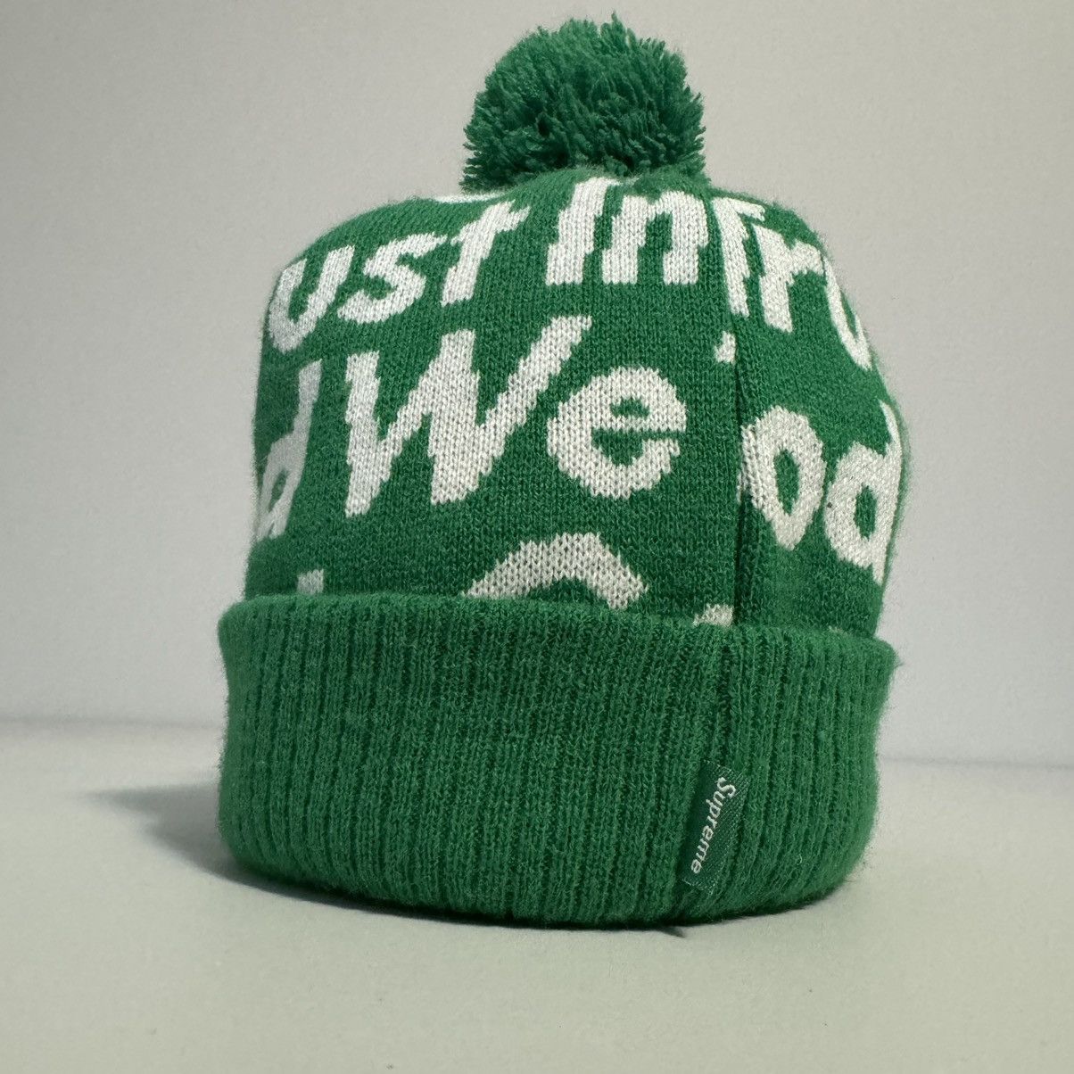Supreme 2007 In God We Trust Cuffed Beanie Size ONE SIZE - 2 Thumbnail