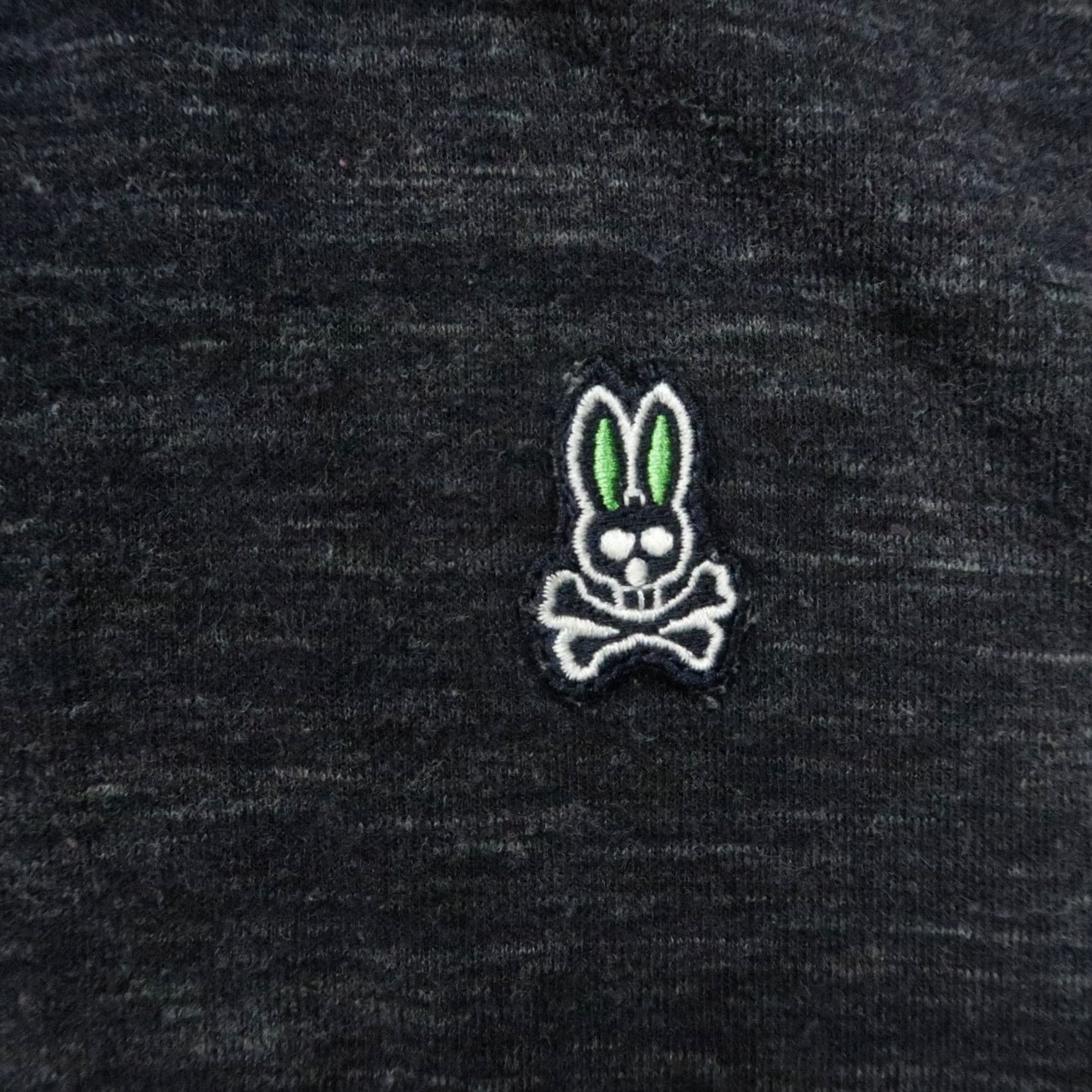 Psycho Bunny Psycho Bunny Sweatshirt Mens 4XL Gray Full Zip Heather Cotton Polyester Jacket Style: Full Zip Pockets Athletic Fit Size US XXL / EU 58 / 5 - 4 Thumbnail
