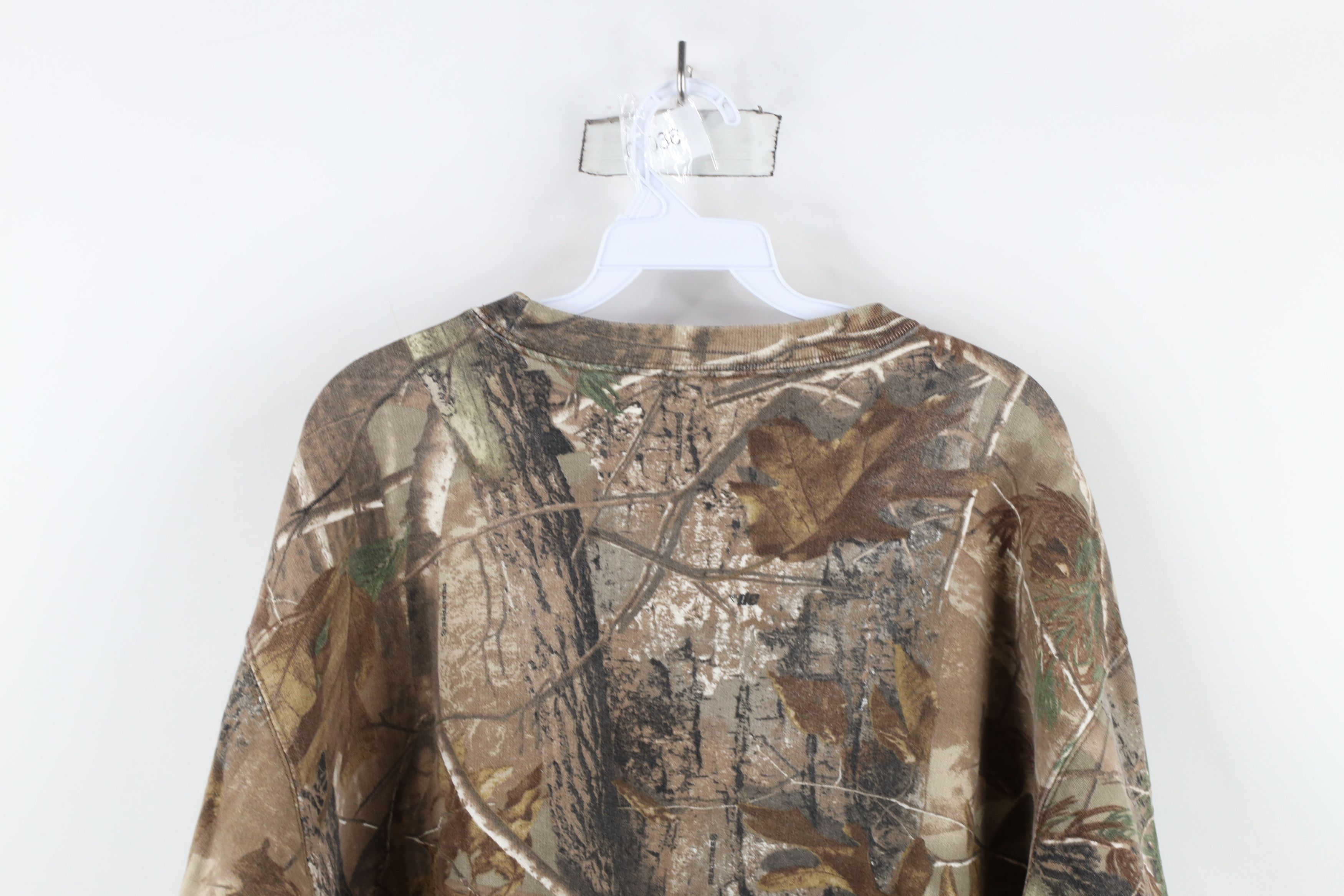 Vintage Vintage 90s Streetwear Camouflage Crewneck Sweatshirt Size US XL / EU 56 / 4 - 9 Thumbnail