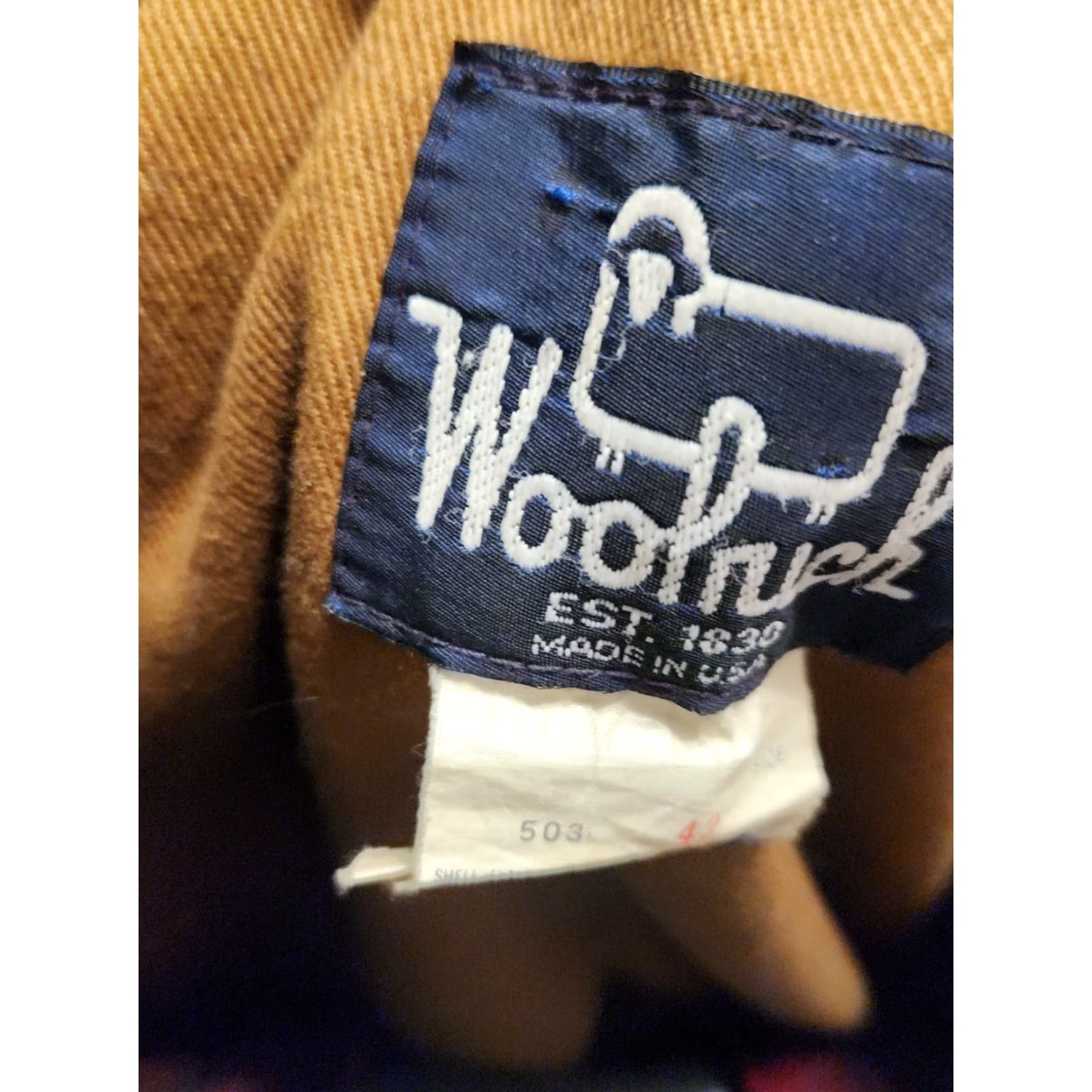 Vintage VINTAGE Woolrich Hunting Jacket Pants Buffalo Plaid Mackinaw Sz 42 38 Men Red and Black Wool Regular Jacket Pants Mens 60s Hunt Size US 42 / EU 58 - 3 Thumbnail