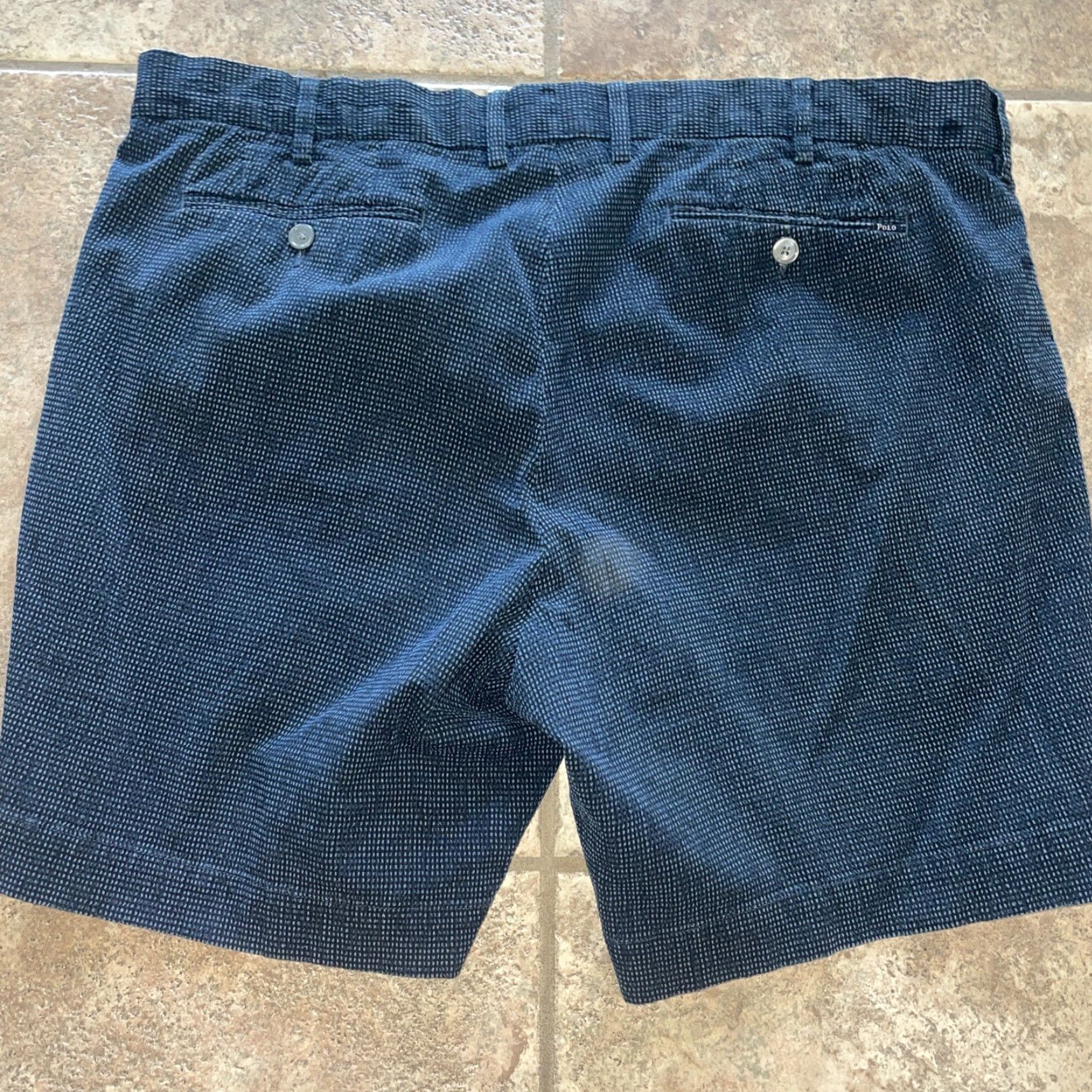 Polo Ralph Lauren Polo Ralph Lauren Shorts Mens Size 40 Blue Stretch Chino Straight Fit Polo Ralph Lauren Size US L / EU 52-54 / 3 - 4 Thumbnail