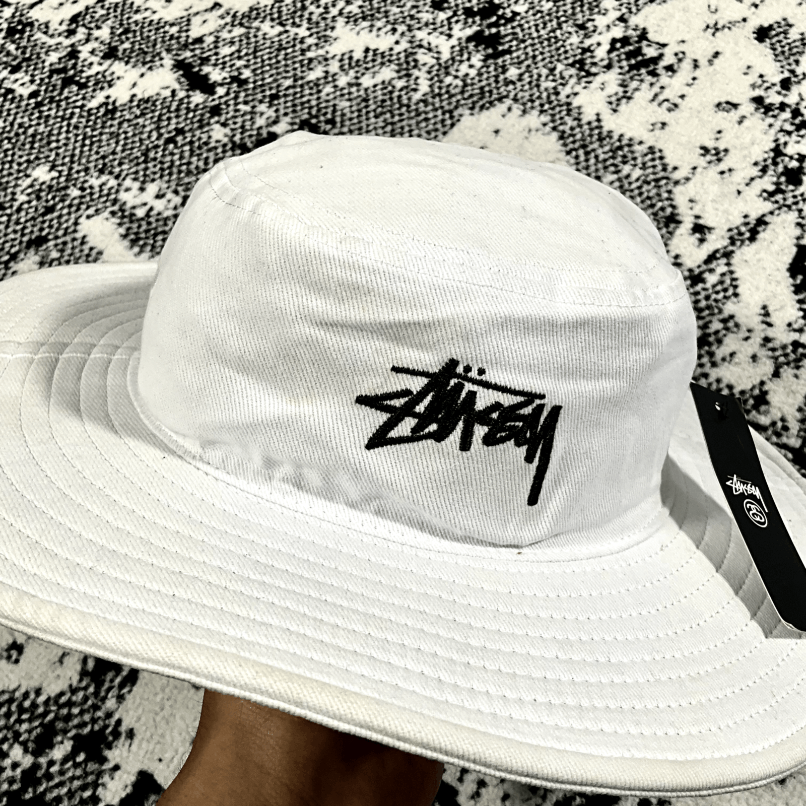 Other STUSSY LONG BRIM STOCK BUCKET HAT Size ONE SIZE - 2 Thumbnail
