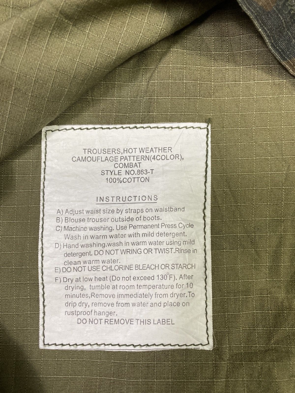 Vintage Vintage m65 army size L long sleeve Size US L / EU 52-54 / 3 - 9 Thumbnail