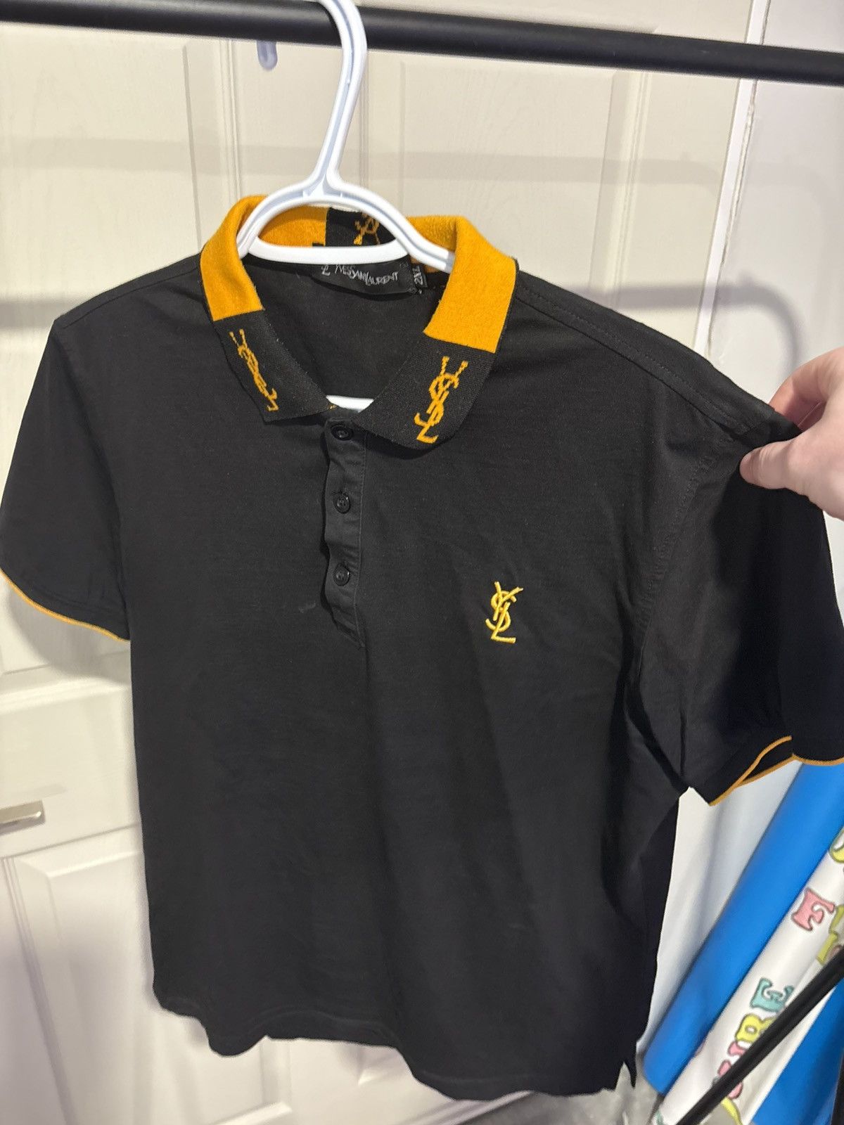 Yves Saint Laurent KIDS XXL YSL POLO T Size US XXL / EU 58 / 5 - 1 Thumbnail