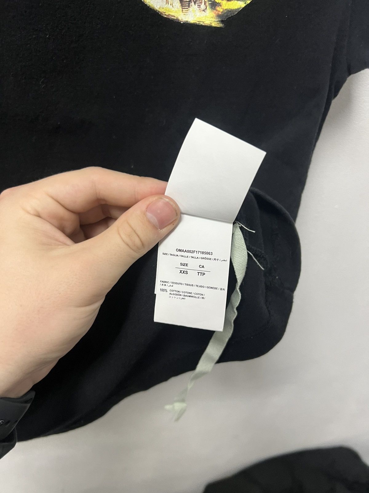 Off-White Off-White T-Shirt Big Logo Luxury Hype Rare Size US S / EU 44-46 / 1 - 6 Thumbnail