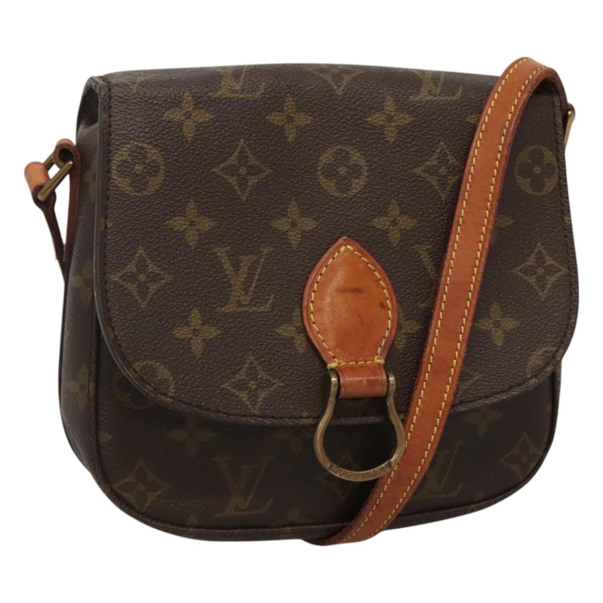 Louis Vuitton Monogram Monogram Saint Cloud Mm Shoulder Bag M51243 Auth Ba1428, Women's