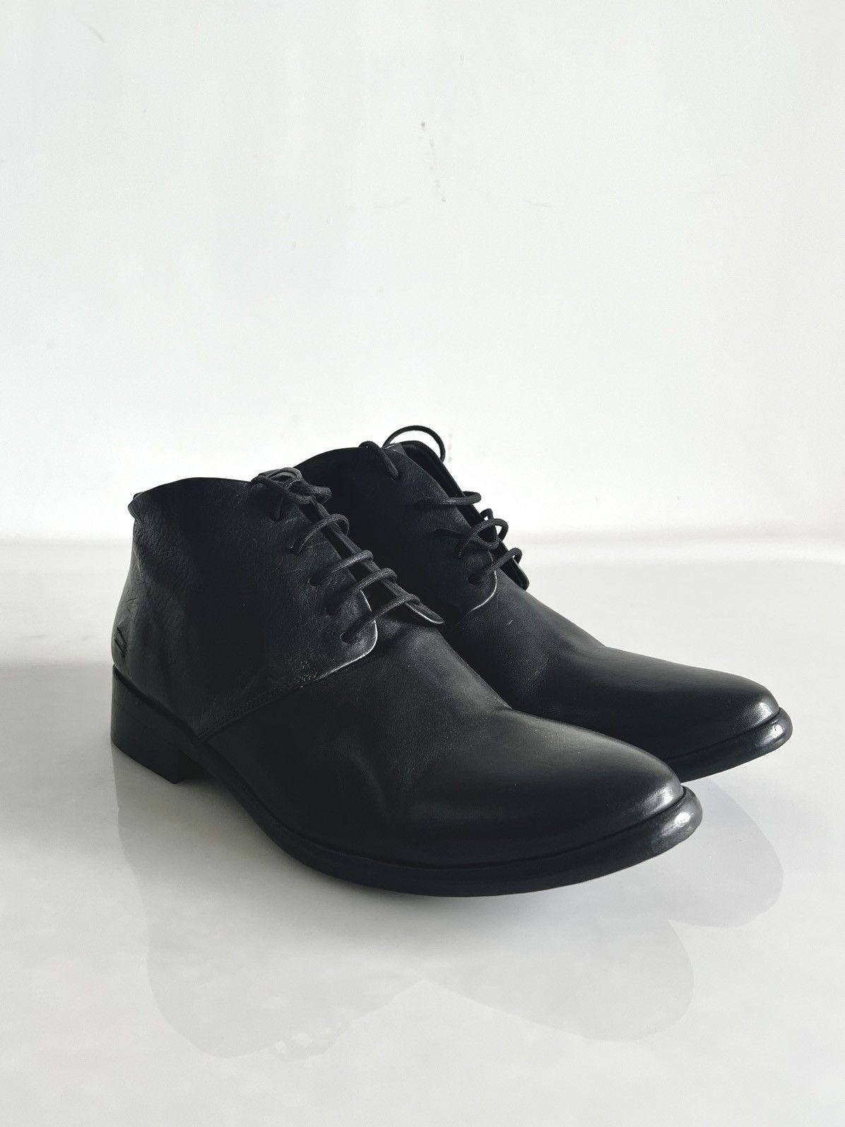 The Last Conspiracy THE LAST CONSPIRACY - GAGE ​​mid-calf leather derby boots Size US 7.5 / EU 40-41 - 2 Thumbnail
